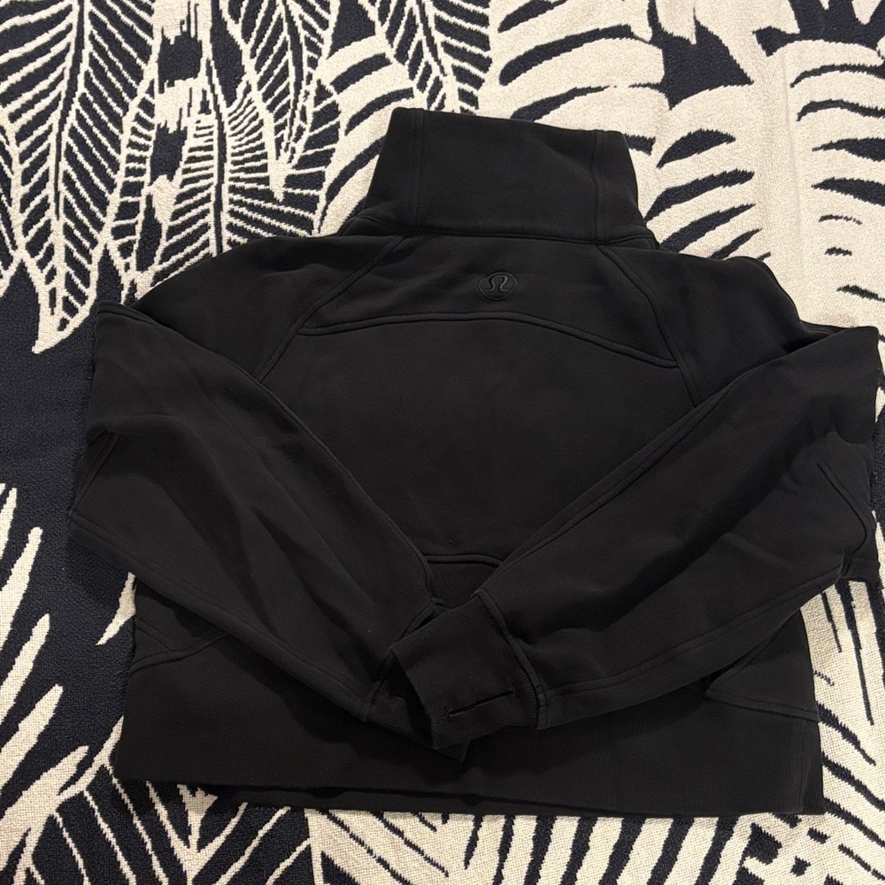 Lululemon Scuba Half Zip Jacket XS/S Black - Picture 3 of 4